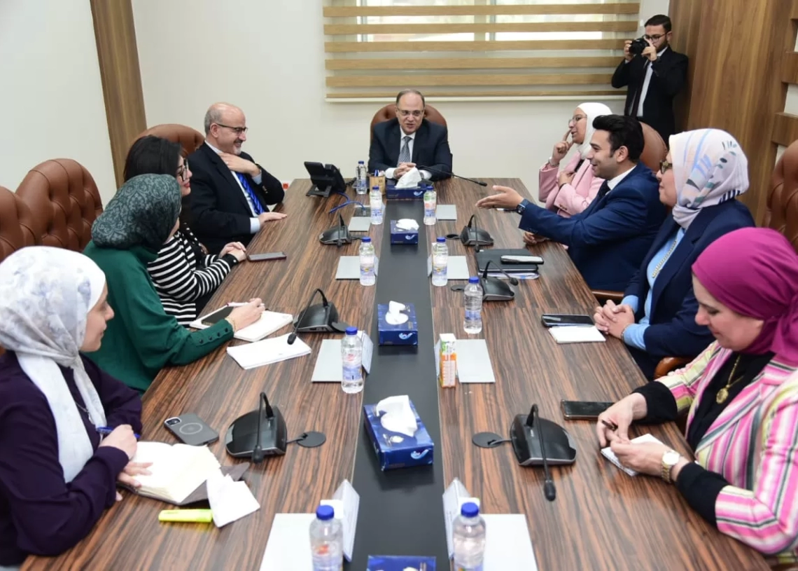 رئيس هيئة الدواء ناقش مع ممثلي منظمة الصحة العالمية إجراءات دعم قطاع الصناعة وتوافر الادوية 19 - جريدة المساء