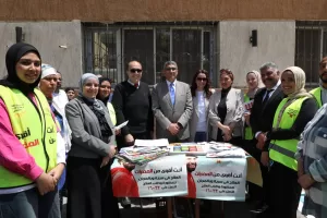 لتوعية الشباب بأضراره.. محافظ الجيزة يشهد فاعلية صندوق مكافحة الإدمان بمساكن روضة السودان 23 - جريدة المساء