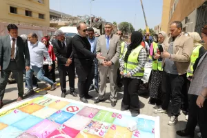 لتوعية الشباب بأضراره.. محافظ الجيزة يشهد فاعلية صندوق مكافحة الإدمان بمساكن روضة السودان 31 - جريدة المساء