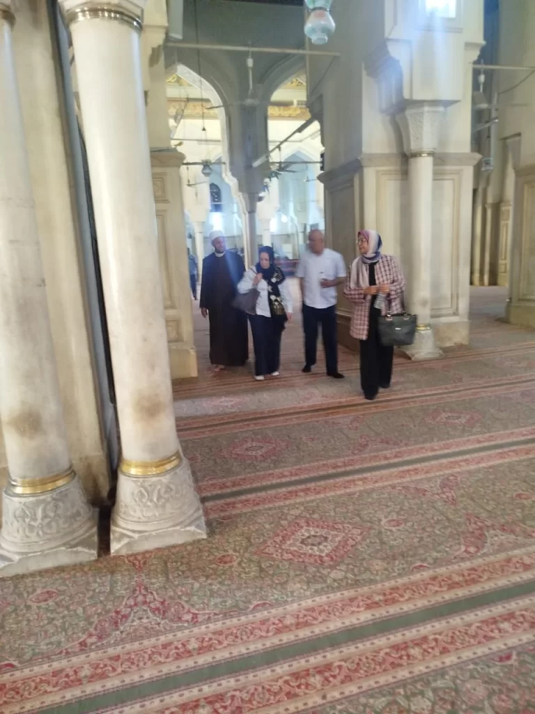 مستشار وزير الثقافة للتراث تزور مسجد العارف بالله سيدي عبدالرحيم القنائي 21 - جريدة المساء