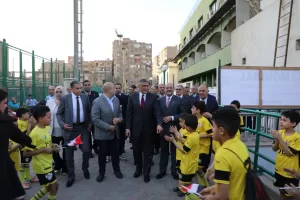 محافظ الجيزة يطلق النسخة الأولى من مونديال المدارس 2025 27 - جريدة المساء