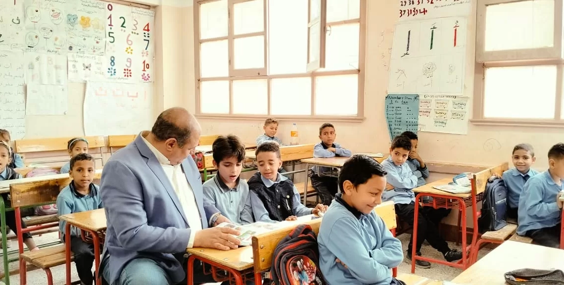 هاني عنتر يتابع انتظام الدراسة وانضباط المدارس بإدارتي قنا والوقف 17 - جريدة المساء