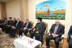 محافظ الجيزة يزور الكنيسة الكاثوليكية لتقديم التهنئة بمناسبة عيد القيامة المجيد 31 - جريدة المساء
