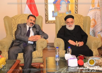 "الشعب الجمهوري" يزور الكنيسة المرقسية لتهنئة الأقباط بعيد القيامة المجيد 17 - جريدة المساء