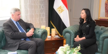 وزيرة التضامن تستقبل السفير الألماني بالقاهرة لبحث التعاون في قضايا الحماية الاجتماعية 1 - جريدة المساء