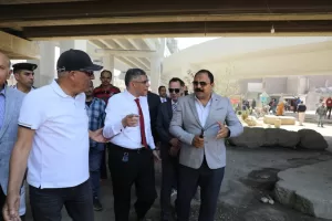 محافظ الجيزة يتفقد أعمال التطوير بالشوارع المحيطة بمستشفى وقسم بولاق الدكرور 37 - جريدة المساء