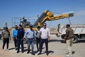 رئيس جهاز تنمية مدينة العاشر من رمضان يتفقد المناطق الصناعية لمتابعة أعمال رفع الكفاءة والتطوير 57 - جريدة المساء