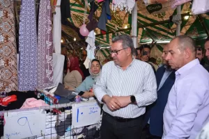 تشغيل سوق اليوم الواحد بشارع المطار بالمنيرة الغربية 23 - جريدة المساء