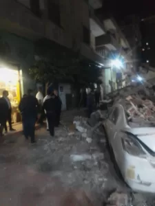 انهيار عقار من طابقين بالزقازيق دون إصابات وتلف 4 سيارات 26 - جريدة المساء