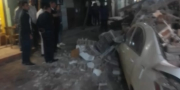 انهيار عقار من طابقين بالزقازيق دون إصابات وتلف 4 سيارات 1 - جريدة المساء