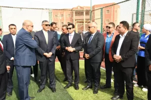 وزير الشباب ومحافظ الجيزة يفتتحان منشآت رياضية جديدة بنادي حدائق الأهرام 41 - جريدة المساء