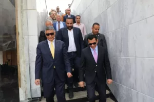 بالصور.. وزير الرياضة ومحافظ الجيزة يفتتحان ملاعب نادي الصحفيين 25 - جريدة المساء