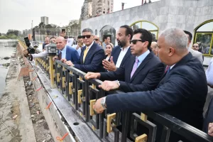 بالصور.. وزير الرياضة ومحافظ الجيزة يفتتحان ملاعب نادي الصحفيين 39 - جريدة المساء