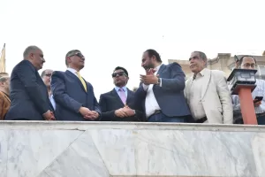 بالصور.. وزير الرياضة ومحافظ الجيزة يفتتحان ملاعب نادي الصحفيين 43 - جريدة المساء
