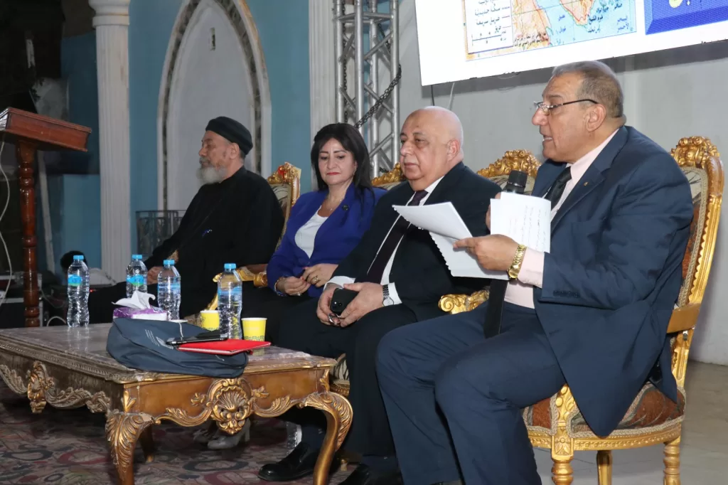 اللواء هشام الحلبى يستعرض تاريخ تحرير سيناء وجهود التنمية فى ندوة تثقيفية بنقادة 23 - جريدة المساء