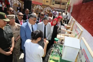 بالصور.. محافظ الجيزة يفتتح معرض "صنع بالتعليم الفني" بمدرسة إمبابة الصناعية للتأسيس العسكري 53 - جريدة المساء