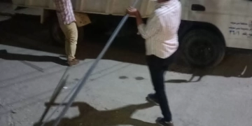 إيقاف بناء مخالف والتحفظ على حديد تسليح بأحد عقارات بني سويف 2 - جريدة المساء إيقاف بناء مخالف والتحفظ على حديد تسليح بأحد عقارات بني سويف 1 - جريدة المساء