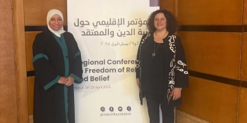 واعظة من صعيد مصر تمثل الأزهر في لبنان… مشاركة مشرفة في مؤتمر “حرية الدين والمعتقد” 1 - جريدة المساء