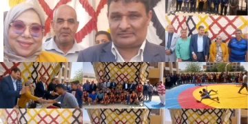 على هامش زيارتها لسوهاج... مستشارة وزير التربية والتعليم تُكرم الموهوبين وأبطال مدرسة الكوثر الرياضية بنين 1 - جريدة المساء