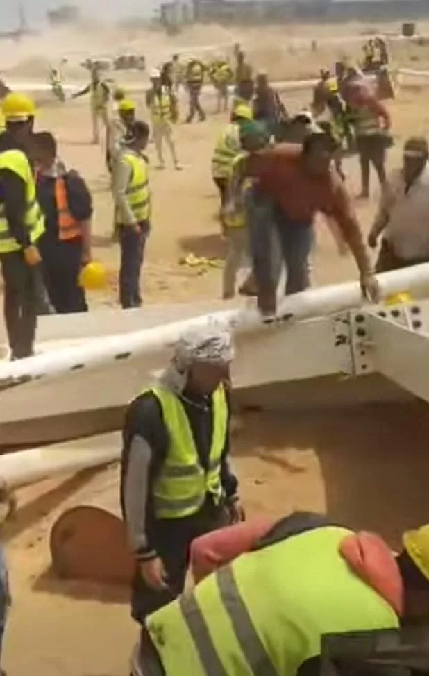 مصرع عاملين وإصابة آخرين فى انهيار سقف مصنع تحت الإنشاء.. ب "السادات منوفية"  42 - جريدة المساء