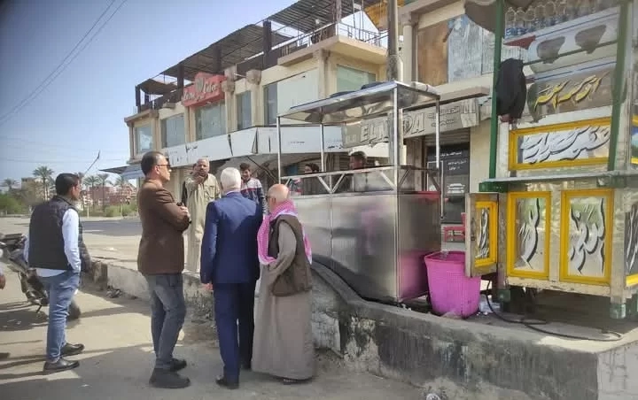 حملة لإزالة 33 حالة من إشغالات الطرق بالقنطرة غرب 18 - جريدة المساء