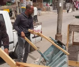 حملة لإزالة 33 حالة من إشغالات الطرق بالقنطرة غرب 22 - جريدة المساء