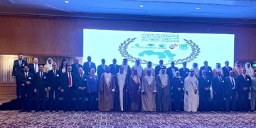 وزير الزراعة يشارك في الجلسة الرئيسية للاجتماع التاسع والاربعون لمجلس مساهمي الهيئة العربية للاستثمار والانماء الزراعي بالكويت 1 - جريدة المساء