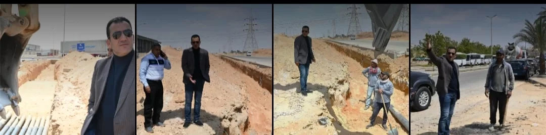 رئيس جهاز تنمية العاشر من رمضان يتفقد أعمال تطوير ورفع كفاءة البنية التحتية بالمنطقة الصناعية 17 - جريدة المساء
