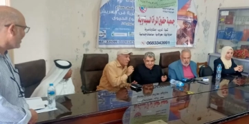 المجاهد نبيل حجاب يتحدث في ندوة تثقيفية بمتحف التراث بالعريش 1 - جريدة المساء