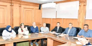 مجلس أمناء جامعة القناة يبحث الاستعدادات النهائية للامتحانات 18 - جريدة المساء