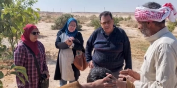 “بحوث الصحراء” يواصل المرور الميداني على التجمعات الزراعية بشمال ووسط سيناء لدعم المزارعين 2 - جريدة المساء “بحوث الصحراء” يواصل المرور الميداني على التجمعات الزراعية بشمال ووسط سيناء لدعم المزارعين 1 - جريدة المساء