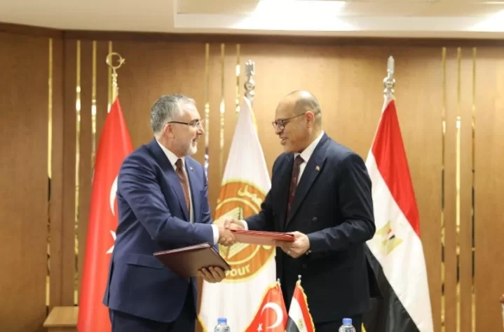 وزير العمل والضمان الاجتماعي التركي فى زيارة لمصر بدعوة من وزير العمل محمد جبران 19 - جريدة المساء