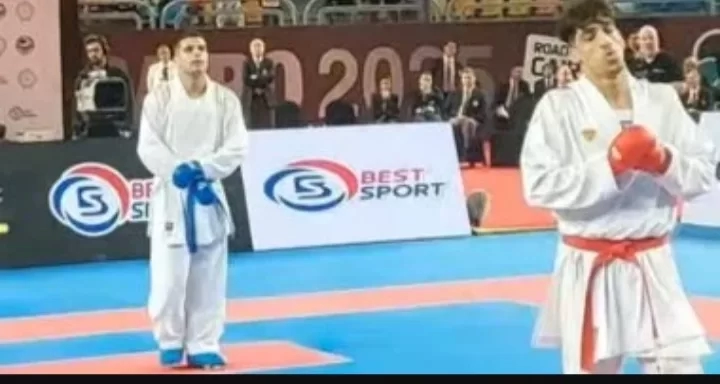 يوسف بدوي يحصد ذهبية في الدوري العالمي للكاراتية 14 - جريدة المساء