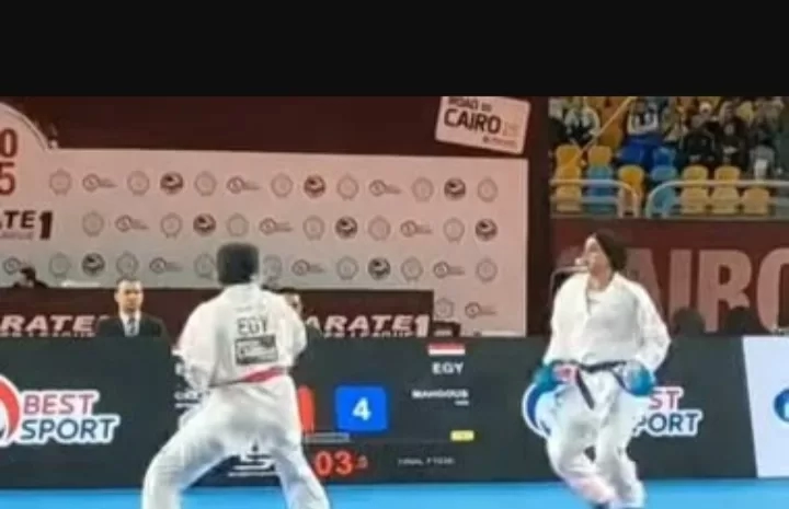 هايدي هشام تفوز بذهبية رابعة في الدوري العالمي للكاراتيه 19 - جريدة المساء