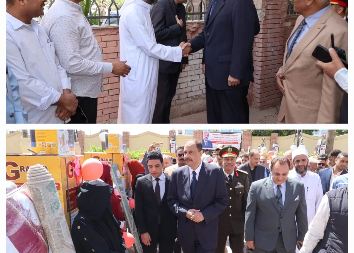 المحافظ يسلم 25 جهاز عروس للفتيات المقبلات على الزواج الأولى بالرعاية 19 - جريدة المساء