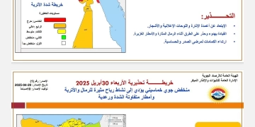 بناء على تقارير هيئة الأرصاد الجوية بهبوب عاصفة ترابية شديدة .. محافظ أسوان يعلن وقف الدراسة غداً بجميع المدارس 1 - جريدة المساء
