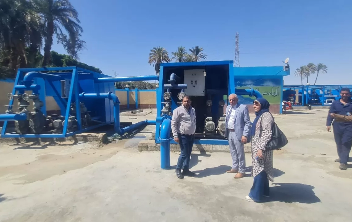مياه قنا: زيادة كمية المياه المنتجة بمحطة كرم عمران 19 - جريدة المساء