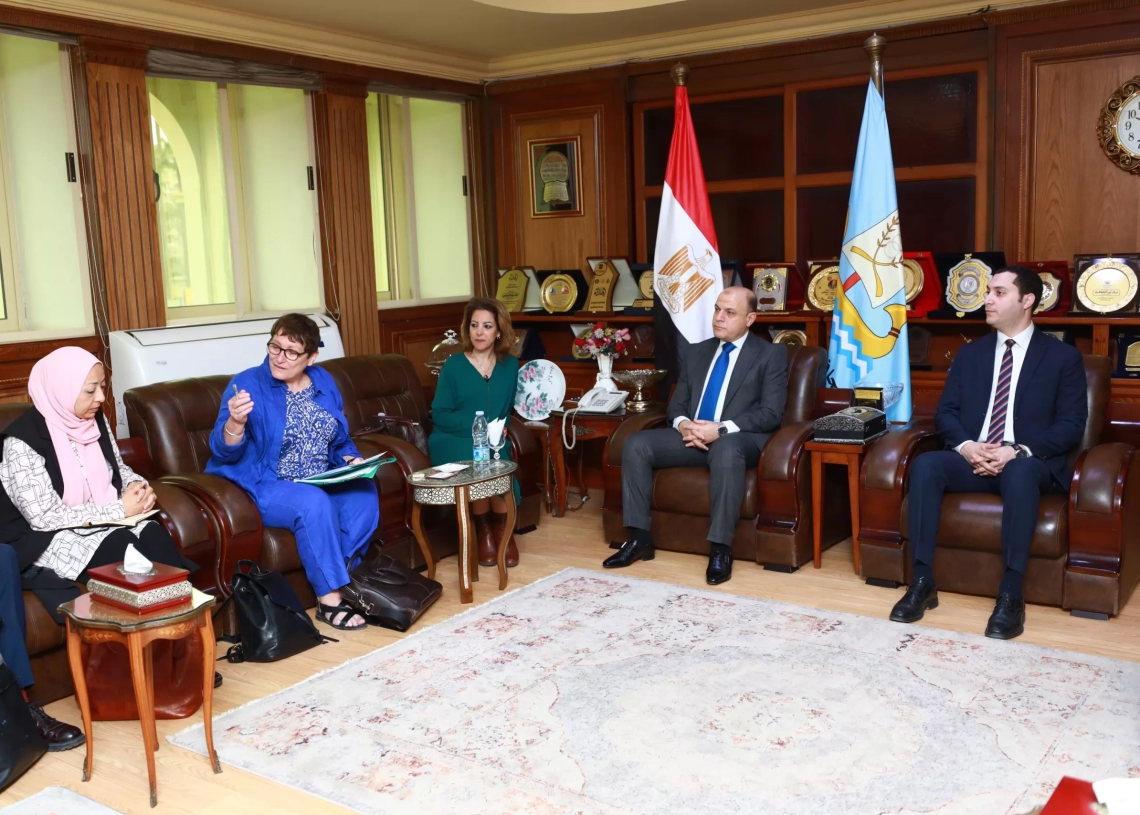 محافظ كفرالشيخ يستقبل بعثة من خبراء «التعاون والتنمية الاقتصادية» وممثلي وزارة التخطيط والتنمية الاقتصادية والتعاون الدولي 19 - جريدة المساء