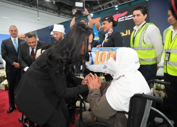 انطلاق أولى أفواج الحجاج من مطار القاهرة 21 - جريدة المساء