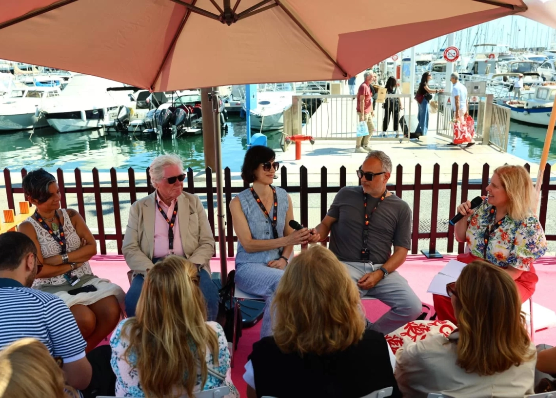 الجناح المصري في مهرجان كان السينمائي يستضيف جلسة نقاش حول التعاون السينمائي بين الولايات المتحدة ومصر 19 - جريدة المساء