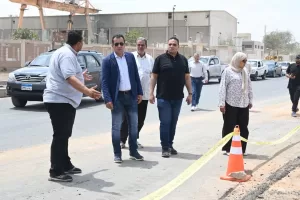 رئيس جهاز العاشر من رمضان يتفقد مشروعات البنية التحتية والإسكان بالمناطق الصناعية 22 - جريدة المساء رئيس جهاز العاشر من رمضان يتفقد مشروعات البنية التحتية والإسكان بالمناطق الصناعية 21 - جريدة المساء