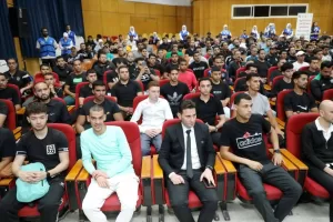 محافظ الشرقية يشهد حفل ختام الورشة التدريبية لمدربي كرة القدم بقاعة المنتديات بجامعة الزقازيق 21 - جريدة المساء