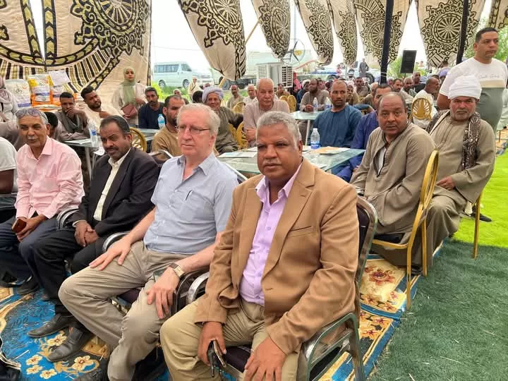 محافظ قنا يشارك في فاعليات مؤتمر منظمة الفاو لعرض انجازات مشروع تحديث تقنيات الري الحديث في صعيد مصر 25 - جريدة المساء