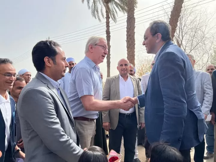 محافظ قنا يشارك في فاعليات مؤتمر منظمة الفاو لعرض انجازات مشروع تحديث تقنيات الري الحديث في صعيد مصر 51 - جريدة المساء