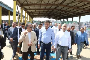لتدعم صغار المربين بتوفير الروؤس المحسنة ذات الإنتاجية العالية وتوفير فرص العمل.. وزير الزراعة و محافظ الشرقية ورئيس البنك الزراعي يطلقون المرحلة الثانية من مبادرة "إحلم" لدعم صغار المربين بقرية التلين بمنيا القمح 56 - جريدة المساء