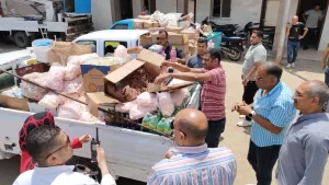 ألبان أطفال وكاتشب ومستحضرات تجميل.. محافظة الجيزة تضبط ١١ طنًا أدوية ومكملات غذائية وسلعا منتهية الصلاحية داخل مخزن في إمبابة 31 - جريدة المساء