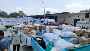 ألبان أطفال وكاتشب ومستحضرات تجميل.. محافظة الجيزة تضبط ١١ طنًا أدوية ومكملات غذائية وسلعا منتهية الصلاحية داخل مخزن في إمبابة 35 - جريدة المساء