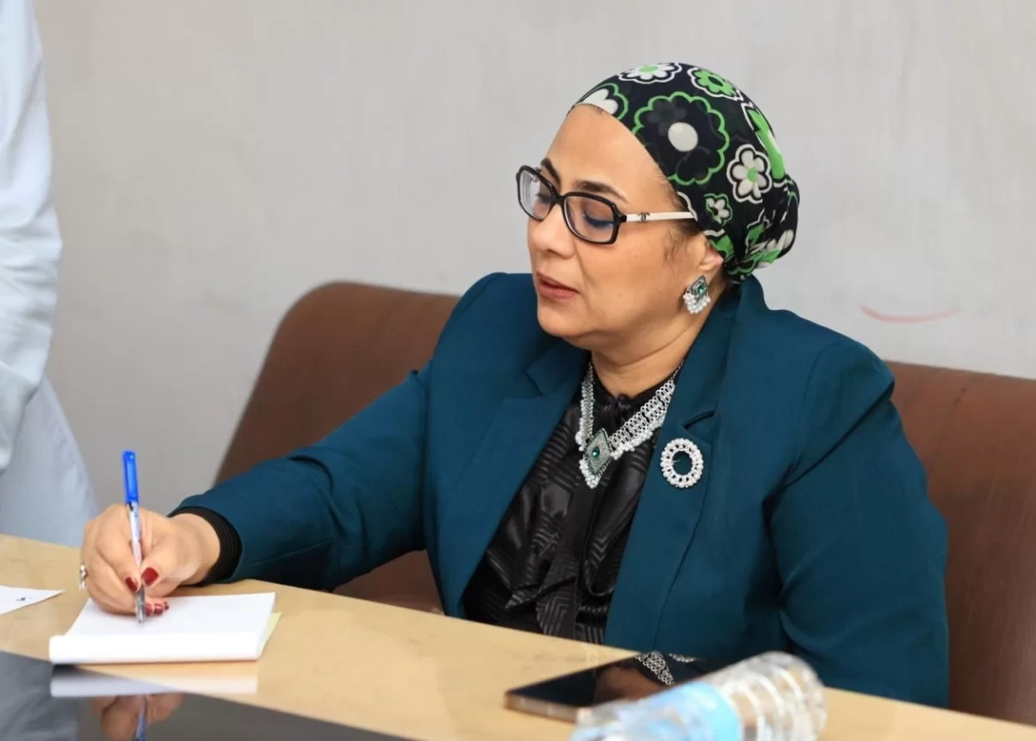 خلال زيارتها لمحافظة أسوان : المستشارةأمل عمارتبحث جهود تمكين المرأة والفتاة الأسوانية 19 - جريدة المساء