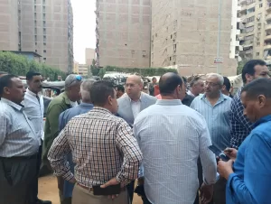 نائب محافظ الجيزة يتفقد مشروعات الصرف الصحي ببولاق والهرم: تقضي علي مشكلة الطفوحات المتكررة 47 - جريدة المساء