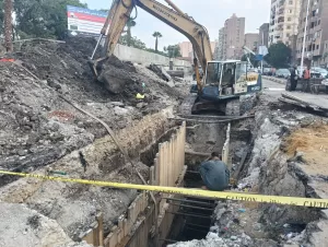 نائب محافظ الجيزة يتفقد مشروعات الصرف الصحي ببولاق والهرم: تقضي علي مشكلة الطفوحات المتكررة 67 - جريدة المساء